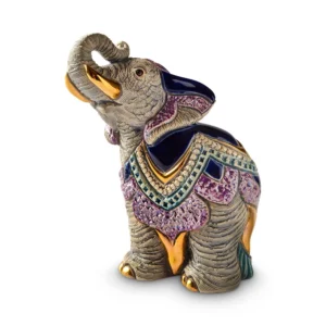 Indian Elephant Figurine by De Rosa