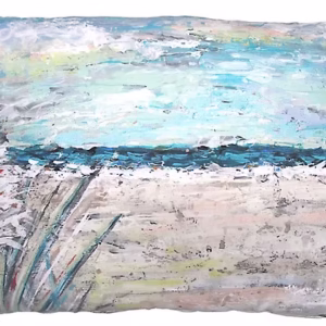 Coastal Landscape 1 Pillow
