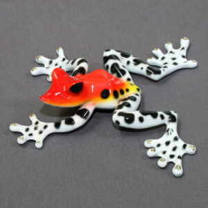 Kookala Bronze Frog Sculpture by Barry Stein Sculptures (11 Color Options Available)