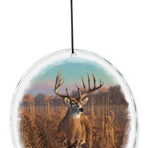 Beanfield Buck Whitetail Deer - Suncatcher