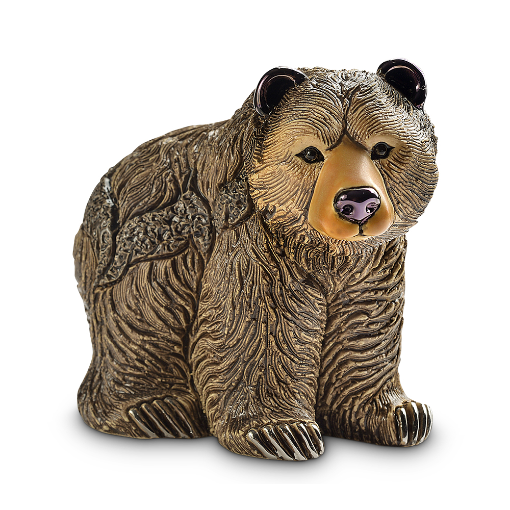 Grizzly Bear Figurine by De Rosa