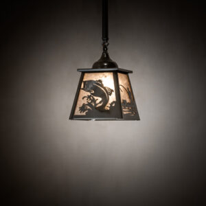 8" Square Fly Fishing Pendant