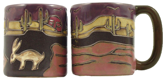 Mara Stoneware 16 Oz. Desert Mugs (Set of 2)