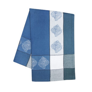 Sea Shell Jacquard Weave Kitchen Towel (Pack of 6)