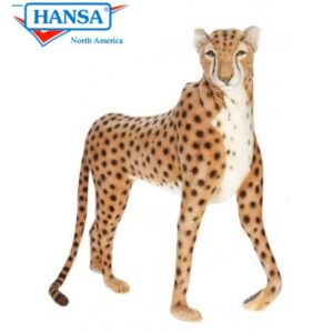 Hansa Cheetah - Life Size Standing Jacquard 50"L