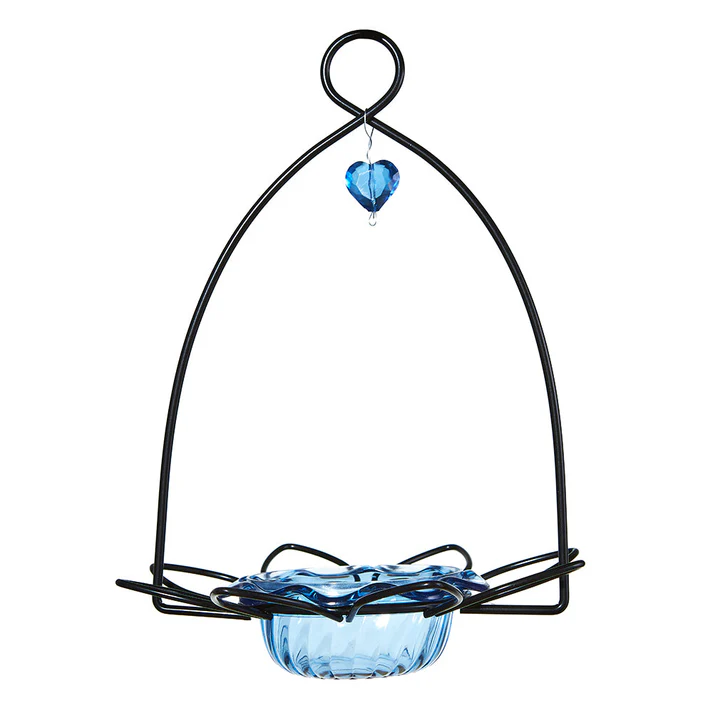 Bluebird Feeder Flower Shape for Mealworms and Dried Fruit
