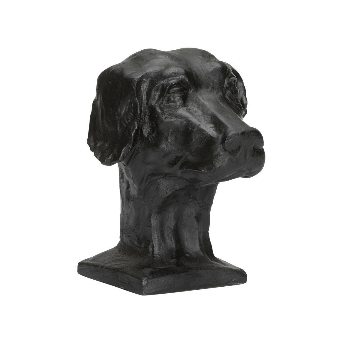 Dog Accent Sculpture in Black