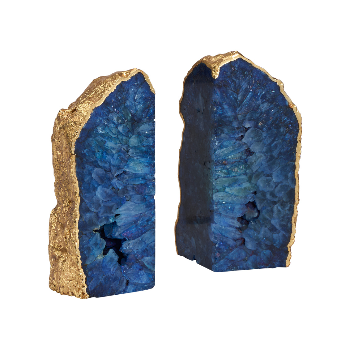 Blue Agate Bookend