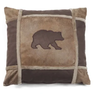 Bear Grid Pillow