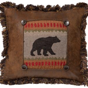 Maple Lake Bear Pillow