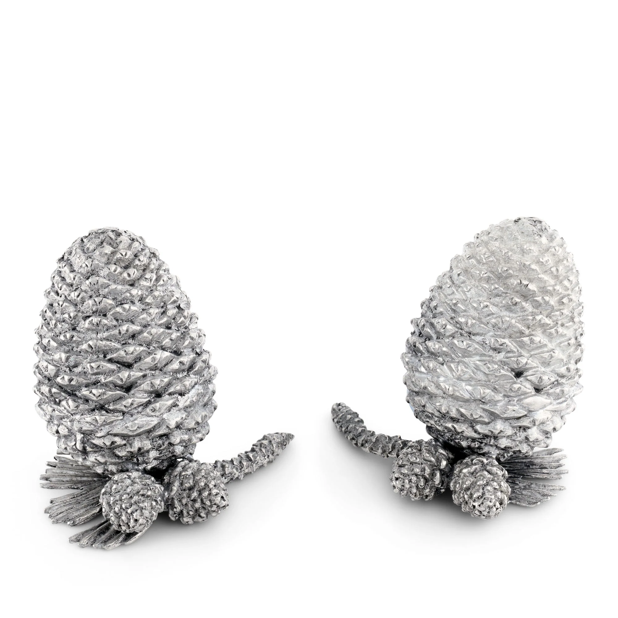 Pewter Pine Cones Salt & Pepper Set