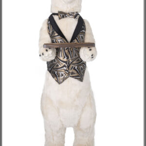 Ditz Designs Butler Gatsby Polar Bear 58 in.