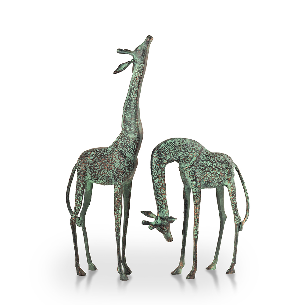 Giraffe Garden Sculpture Pair