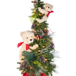 Ditz Designs Winter Wonderland Play Tree Polar Bears – 40 Inches
