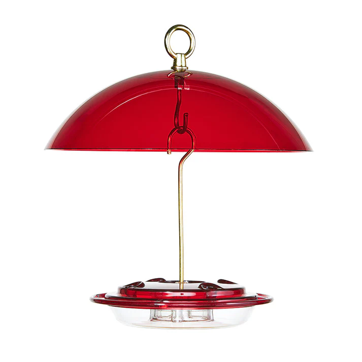 Hummerdome Hummingbird Feeder with Red Dome 8 oz.