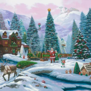 Christmas Tree Forest – 18″ x 27″ Limited Edition Canvas