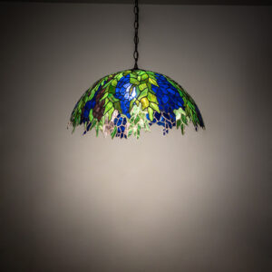 22" Wide Tiffany Honey Locust Pendant