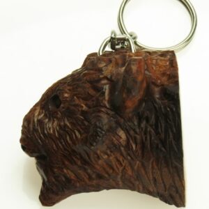 Buffalo Head Keychain