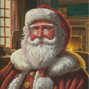 Old St. Nick - 12″ x 9″ Limited Edition Canvas