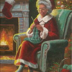 Mrs. Claus - 12β³ x 9β³ Limited Edition Canvas