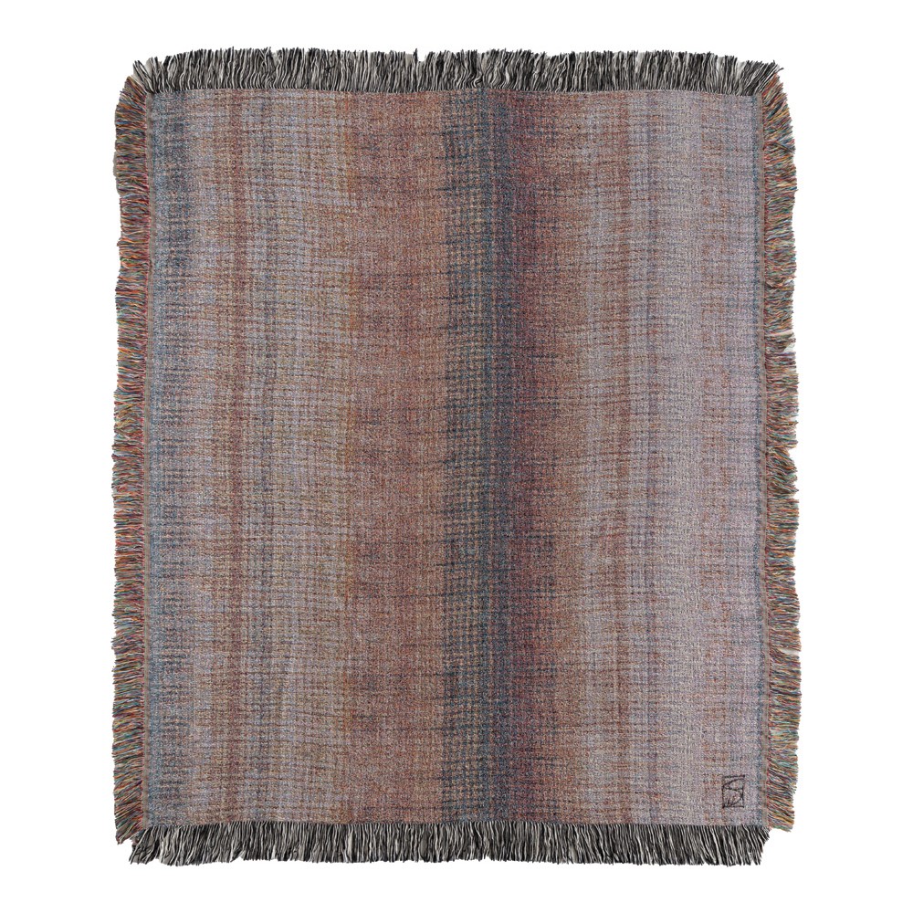 Harvest Time Cotton Woven Blanket Throw – Made in the USA (50×60)