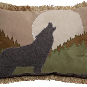 Howling Wolf Pillow
