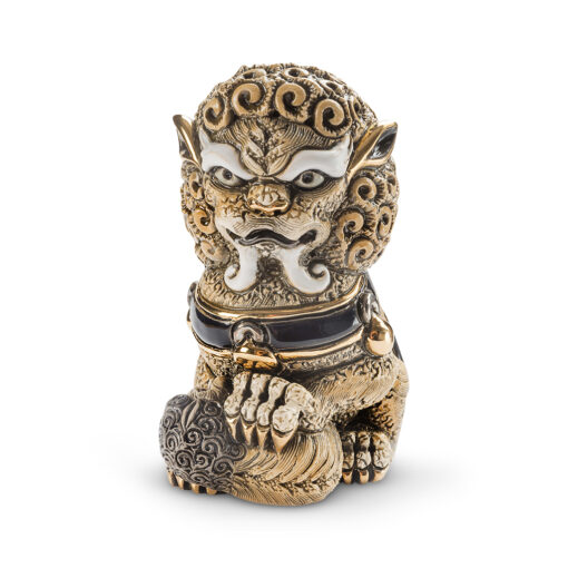 Cinnamon Foo Lioness Figurine by De Rosa