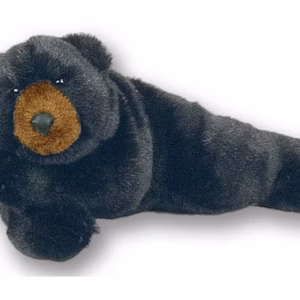 Ditz Designs Black Bear Hugs - 18 Inches