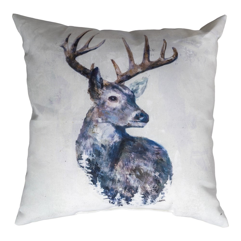 Whispers Of The Wild - Deer Climaweave Pillow 18″ x 18″ (Set of 2)