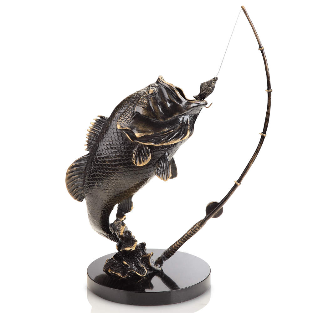 Largemouth Bass Sculpture