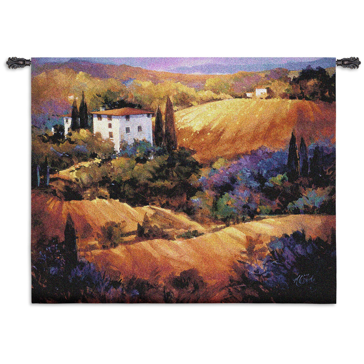 Evening Glow – Woven Tapestry Wall Art Hanging