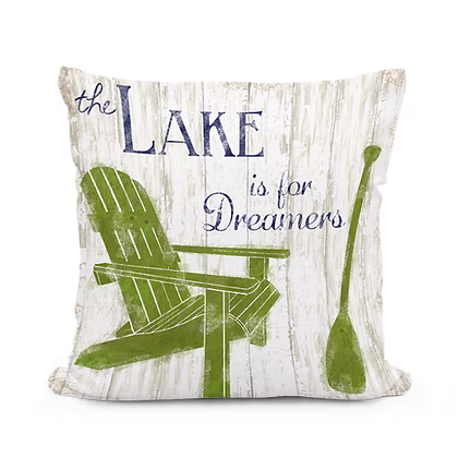Lake Living Chair Pillow 24″ x 24″