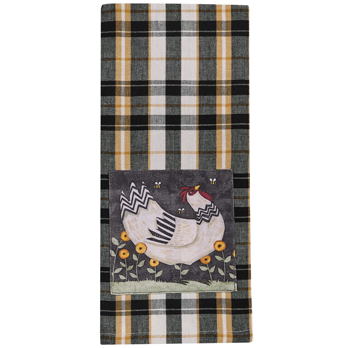 My Little White Hen Decorative Dishtowel (Pack of 6)