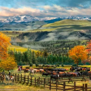 Yellowstone Sky - 11″ x 14″ Art Print