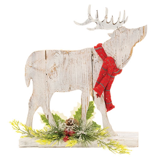 Wooden Christmas Elk