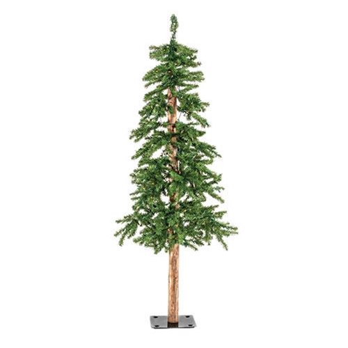 Pre-Lit Alpine Tree, 4 ft.