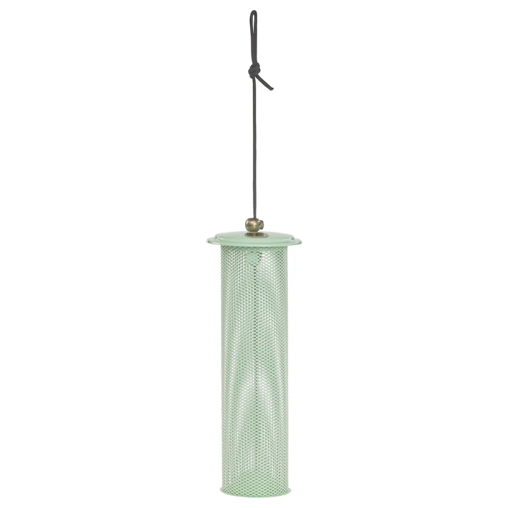 Modern Farmhouse Finch Feeder in Sage Green