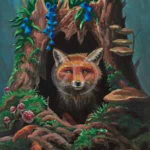 Fox Hollow - 12″ x 9″ Limited Edition Canvas