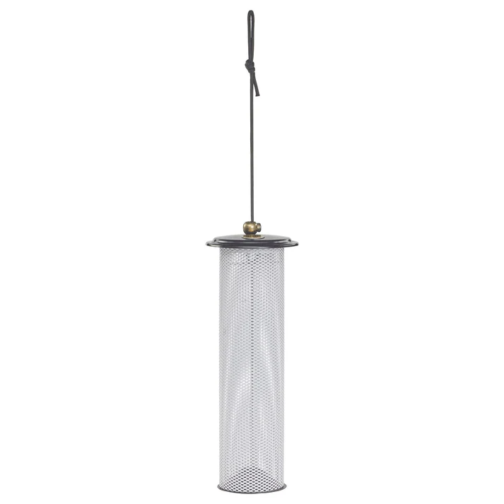 Modern Farmhouse Finch Feeder in Black and White
