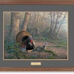 Framed Tom Foolery - Turkeys by Sieve - 17″ x 23″ GNA Premium Print