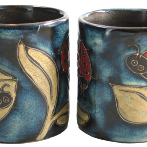 Mara Stoneware 16 Oz. Ladybug Mugs (Set of 2)