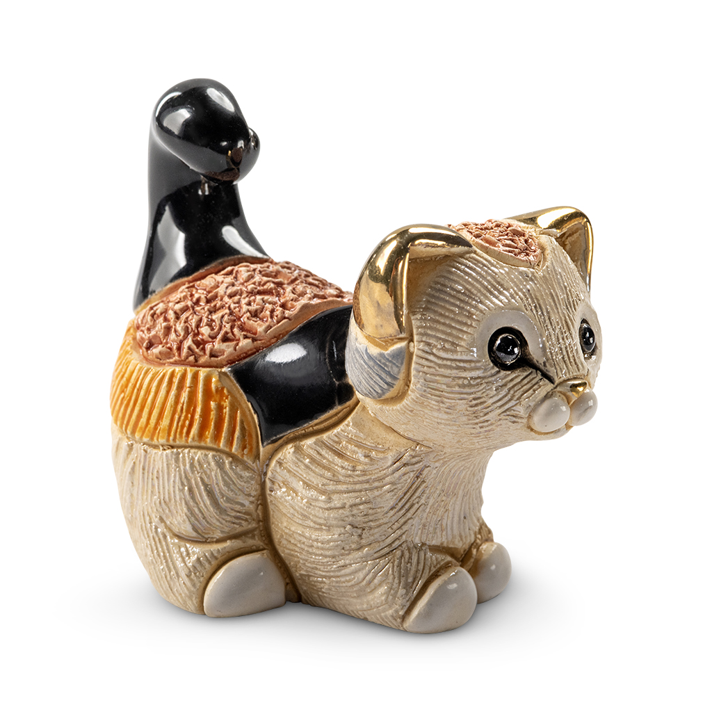 Mini Cat Figurine by De Rosa