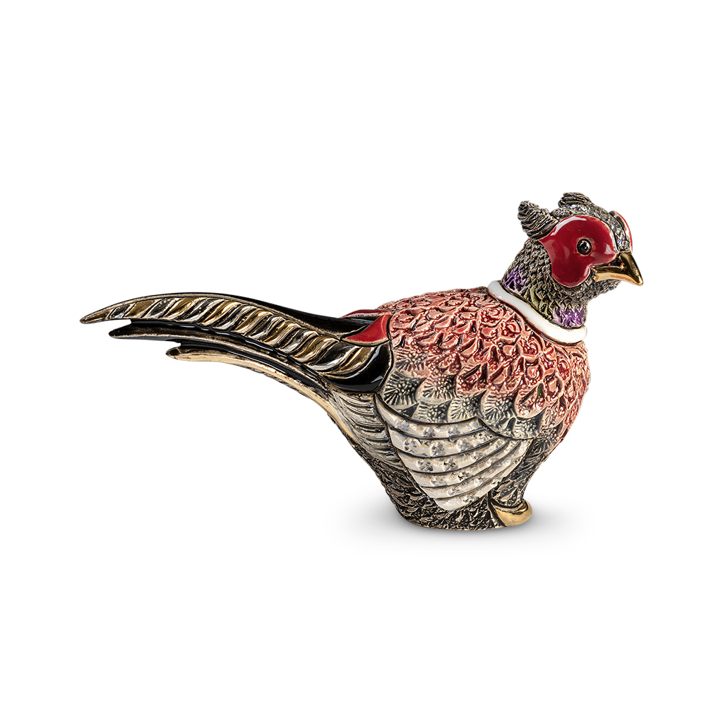 Pheasant Figurine by De Rosa