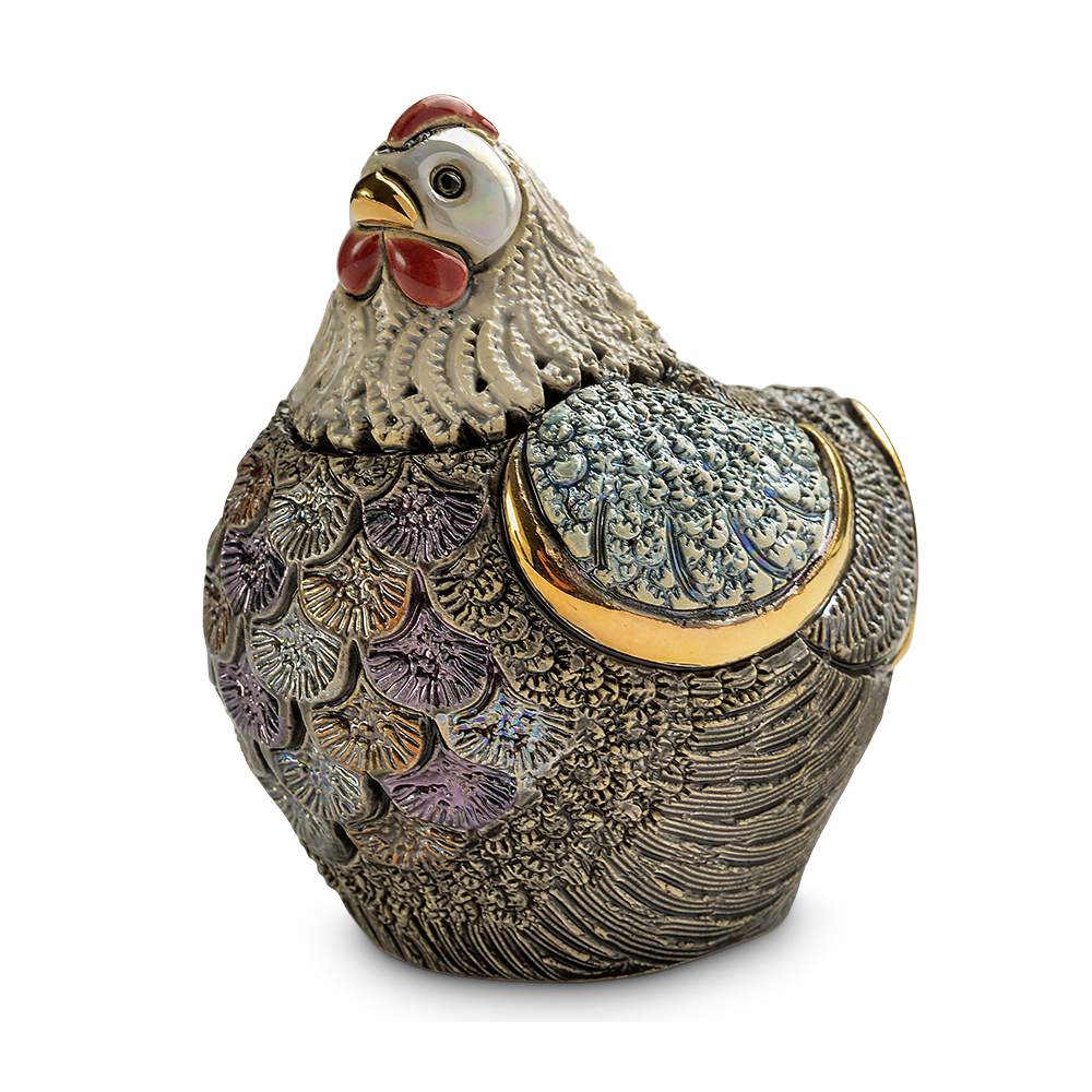 Hen Figurine by De Rosa