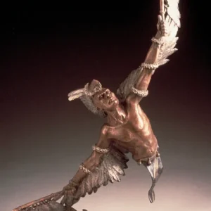 Eagle Dancer Native American Sculpture by Mark Hopkins