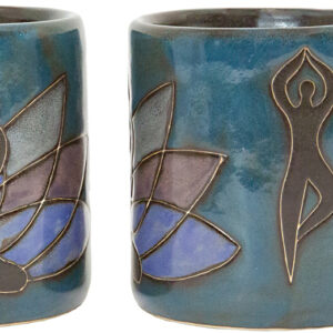 Mara Stoneware 16 Oz. Yoga Mugs (Set of 2)