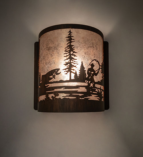 Rustic Wall Sconce