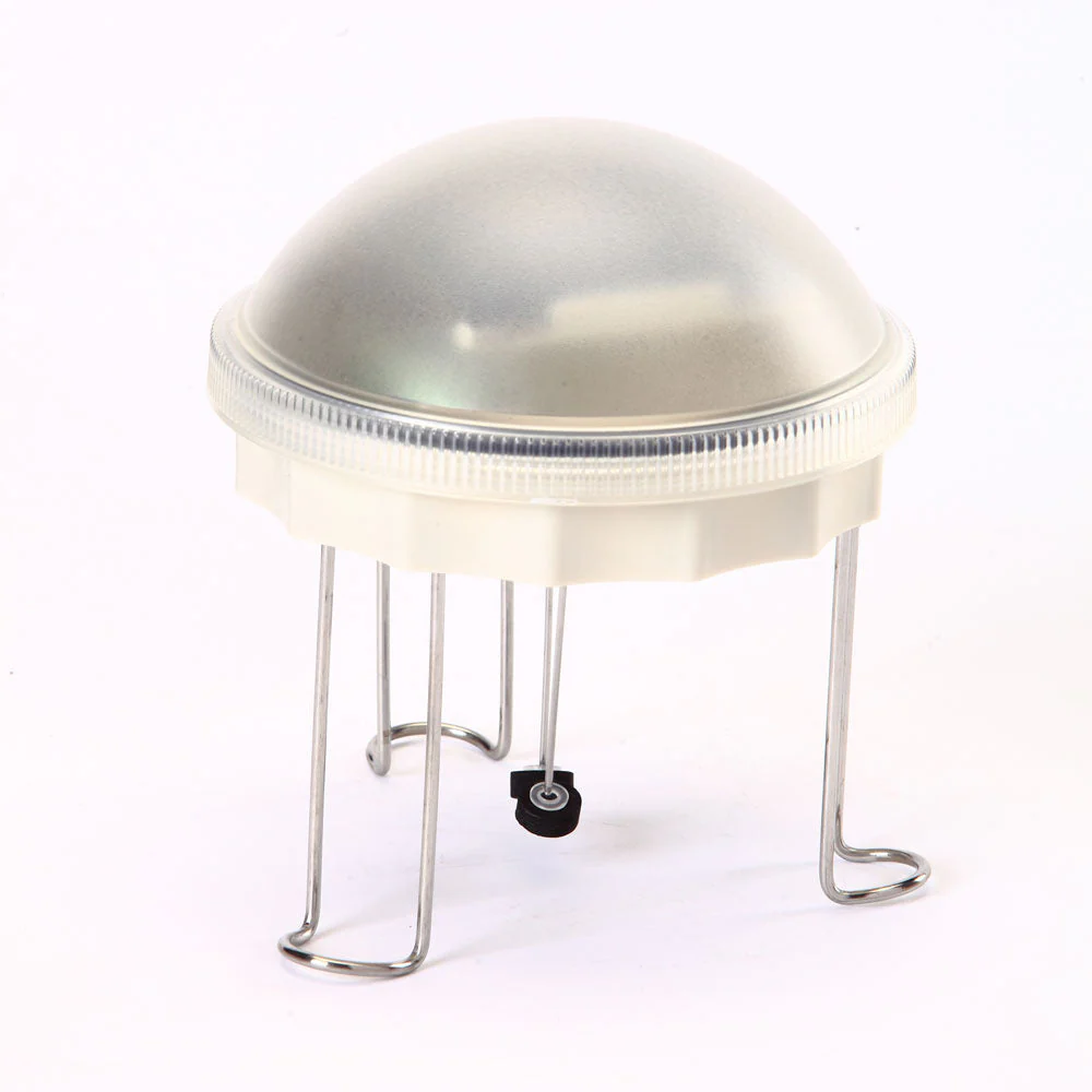 Water Wiggler Bird Bath Water Agitator Solar Powered, Gray