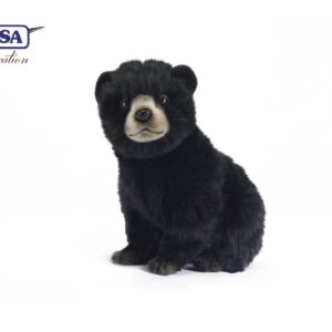 Hansa Black Bear Cub 9"
