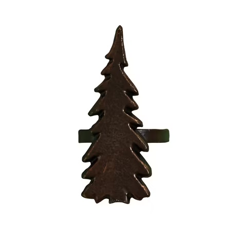 Fir Tree Napkin Rings (Set of 4)